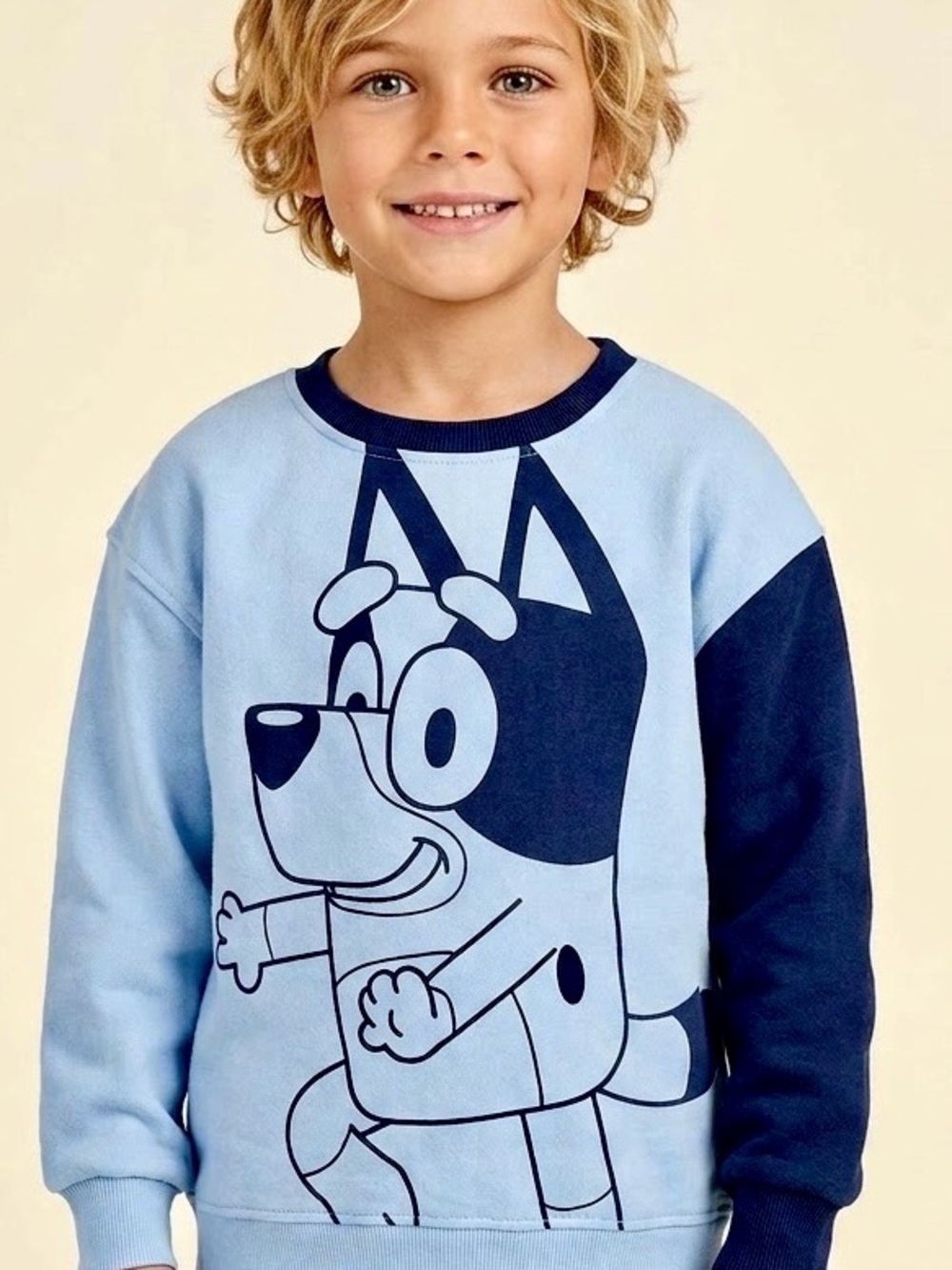 Disney’s BLUEY dog Sweatshirt | by LUDO Studios | NWOT | Kids Size 6